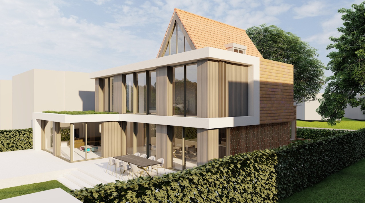 Villa Amstelveen-Vernieuwbouw Hoogeveen Architecten