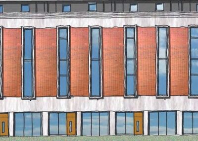 Transitie kantoorpand naar 41 appartementen – Zaandam