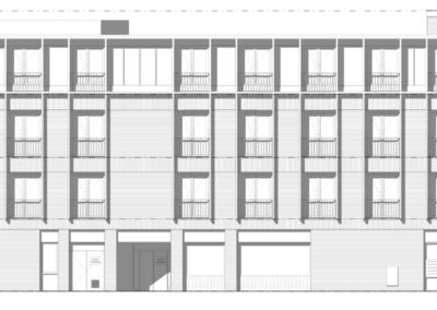 Transitie winkelpand naar 32 appartementen Beverwijk